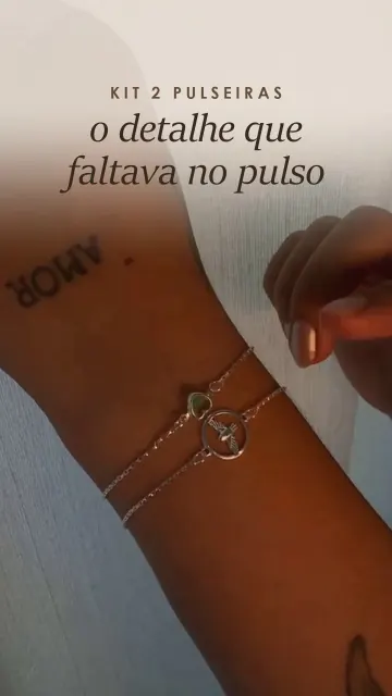 Kit Pulseiras Prata 925
